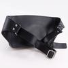 Valentino Garavani VLTN Logo Body Bag B0719WJW Studs Black Leather Mens Used