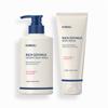 Rich Soy Milk Creamy Body Wash Mellow Vanilla 500ml + Body Cream 200ml, Korean Cosmetics with Good Fragrance