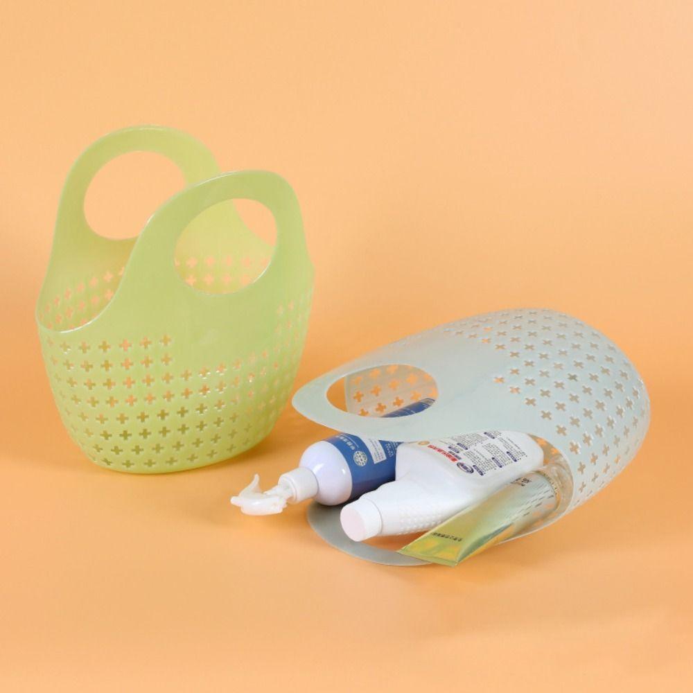 Полая корзина для душа Сетчатая корзина для белья Корзина для покупок Корзина для ванной Косметичка