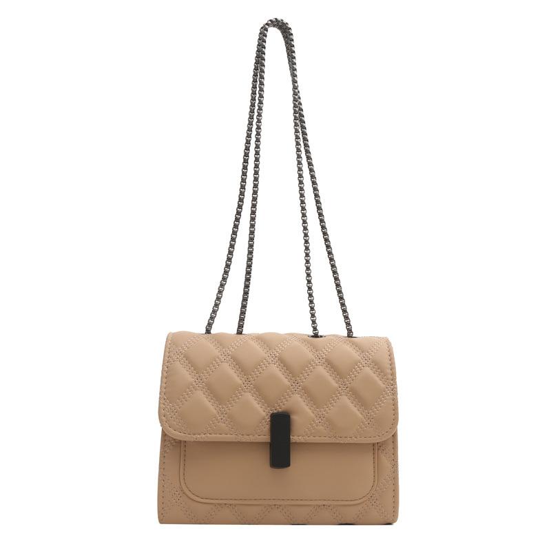 Сумка Модная женская сумка с вышивкой нитками Повседневная сумка через плечо Сумка через плечо с цепочкой в стиле ретро