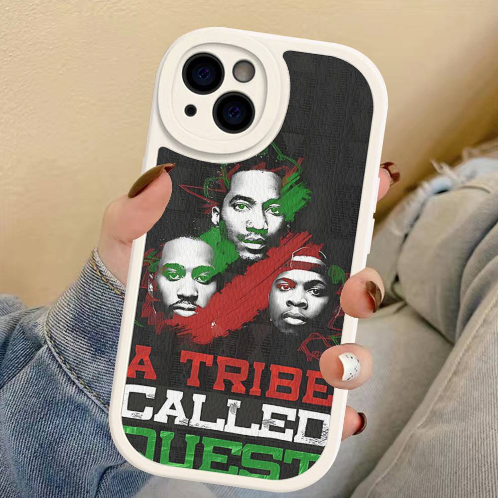 Чехол для телефона от поп-группы A Tribe Called Quest для iPhone 16 15 14 13 12 11 Pro Max Plus Кожаный Мягкий Чехол
