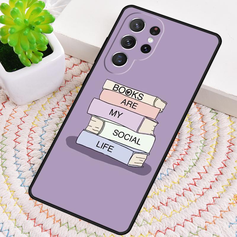 Я люблю читать книги Силиконовый чехол для телефона Для Samsung Galaxy note 10 pro S26 S25 S24 S23 S22 S21 Plus S25Ultra Чехол