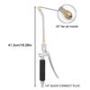 1/4" Quick Connect Pressure Washer Gun with 25° Fan Jet Nozzle & Extension Wand for Car, Air Conditioner and Household Appliance