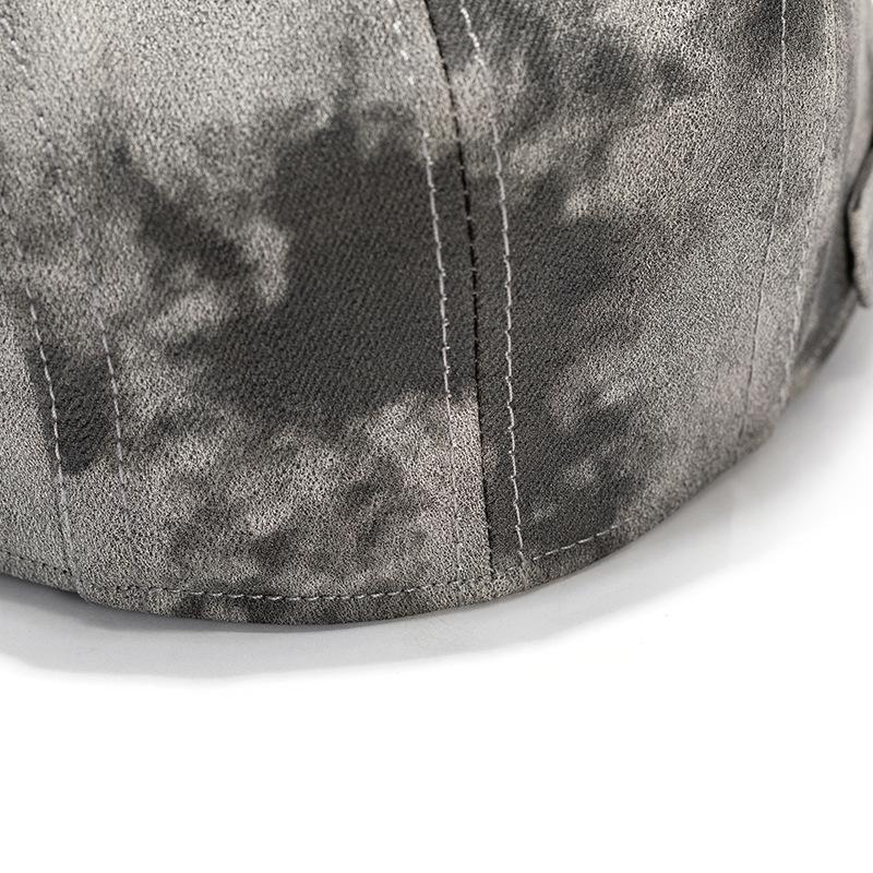 Кепка-берет осень-зима толстая теплая кепка вперед мужская большая окружность головы газетчик кепка