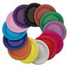 10 Pcs 7 Inch Solid Color Round Paper Tray Children's Handmade Diy Birthday Party Paper Tray