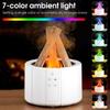 Aromatherapy Diffuser with Wooden Stick-remote Control, White Noise, Air Humidifier Warming Function and 7-color LED Light.