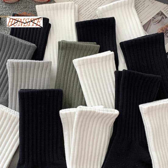 1 пара носков унисекс, однотонная трикотажная средняя трубка, защита лодыжки, противоскользящая, теплая, без запаха, впитывает пот, спортивные носки для взрослых на четыре сезона