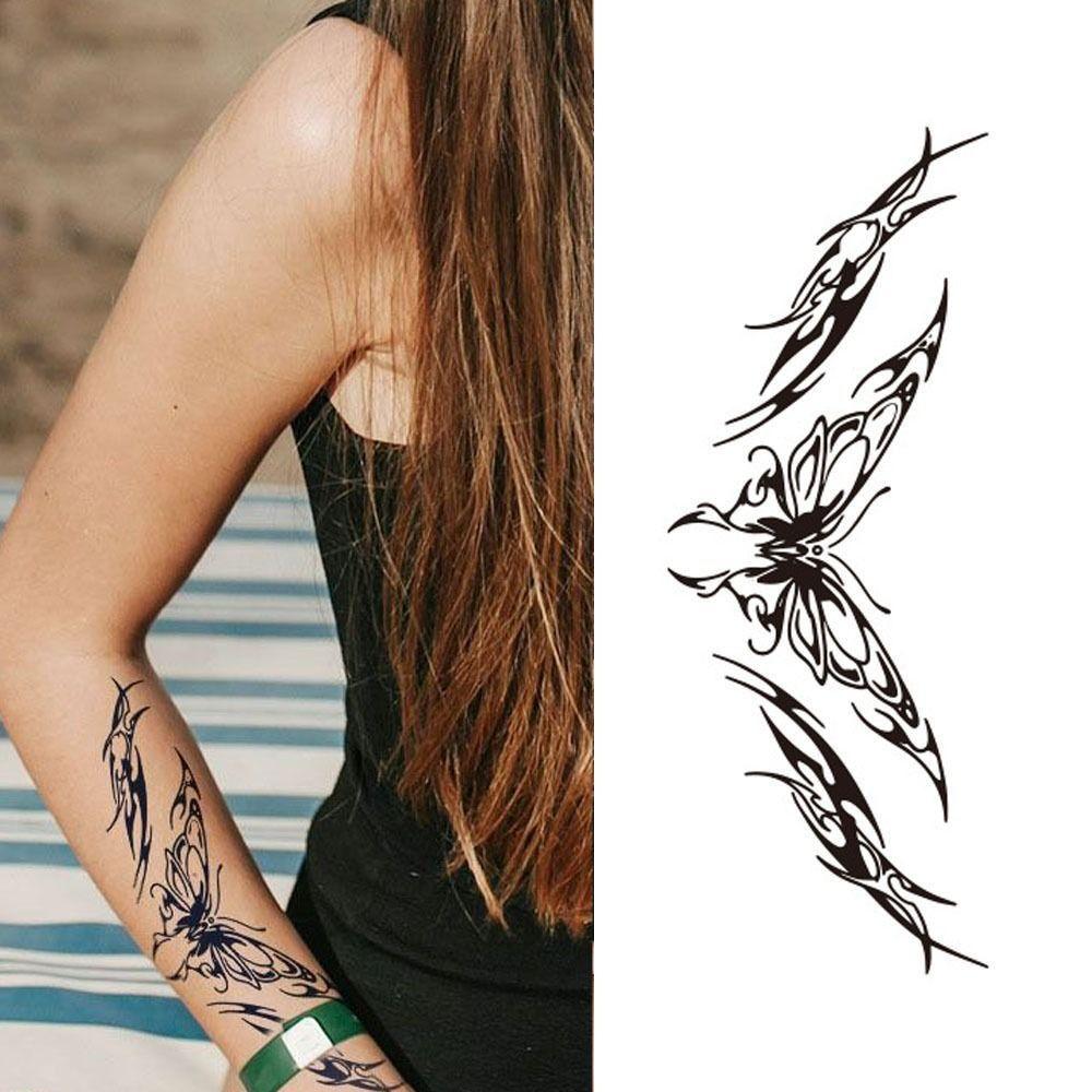 Long-lasting Butterfly Tattoo Stickers Waterproof Body Art Tattoo Punk Tattoo Stickers Party