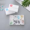 7 Grids Organizer Container For Tablets Travel Pill Box Seal Up Small Blank Detachable Medicines