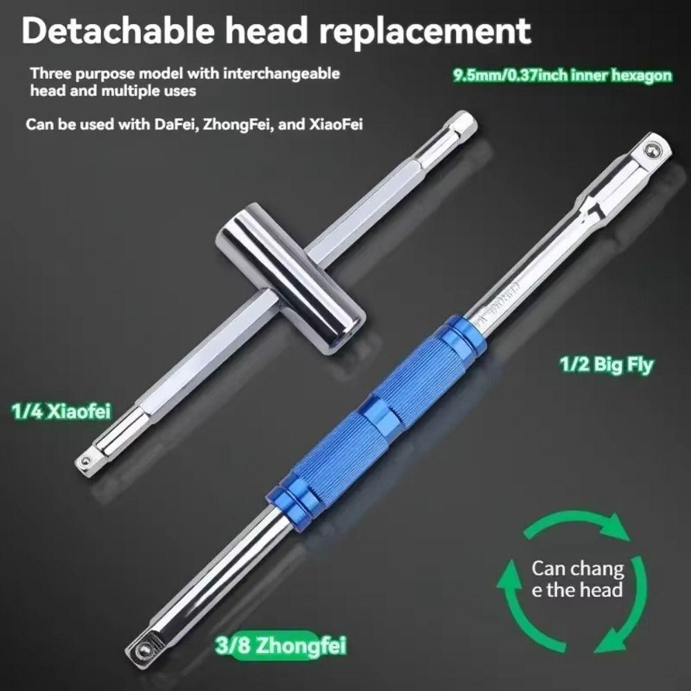 1Pcs Versatile T Handle Hexagon Wrench for Car Electric Vehicle Motorcycle Maintenance