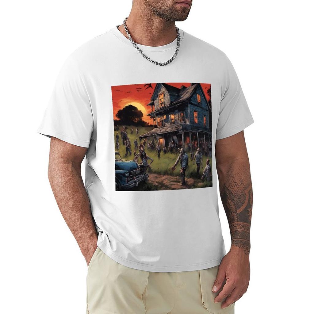 Night Of The Living Dead Tshirt Halloween Casual Tshirt