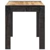 VidaXL Table de salle à manger 140x70x76 cm Bois de manguier brut