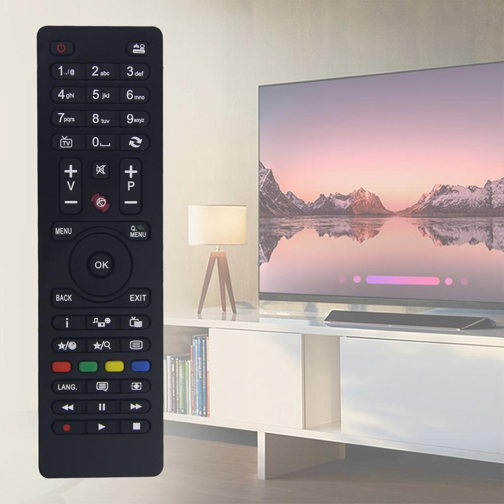 Новый пульт дистанционного управления для телевизора RC4875, замена пульта дистанционного управления, подходит для телевизора Telefunken RC4870 RC4849 D32H278A3CW D39F275Q3C Черный