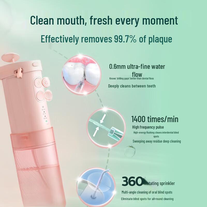 Philips HX3331 Portable Retractable Water Flosser