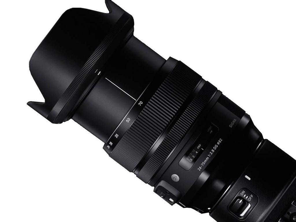 Sigma Объектив SIGMA Canon EF с креплением DG OS HSM Zoom, стандартный полноразмерный художественный зеркальный фотоаппарат, эксклюзивный 24-70 мм F2.8