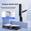 Для PS5 Pro/PS5 Slim Задний Охлаждающий Вентилятор с Контролем Температуры Тонкие Консоли с RGB-Подсветкой