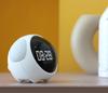 Будильник Xiaomi с милым выражением, многофункциональный цифровой светодиодный голосовой контроль, прикроватный термометр, ночник, зарядка через USB, подарок