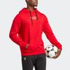 adidas Манчестер Юнайтед Китайская история Мягкий флисовый худи-пуловер Мужской Ярко-красный HT1992