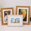 Vintage Photo Frame European Style Photo Frame with Back Hook Shatterproof Tabletop Picture