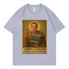 Jeremy Clarkson Protects Us From Motor Damage Tshirt Top Gear Fun Meme Pattern 2025 Summer Mens Womens Fashion Loose Tshirt