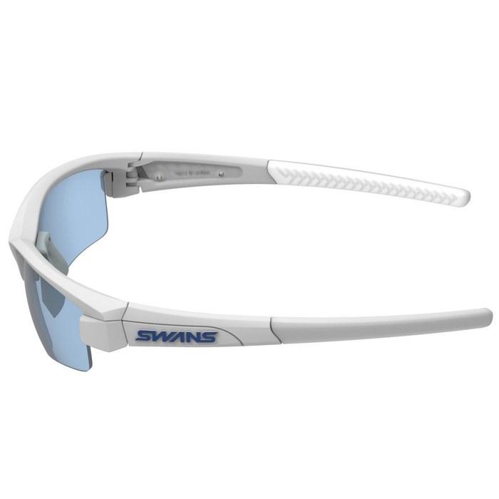 [Swans] Lion Sin PAW LI SIN-0714 Golf Sunglasses - Silver Mirror/Ultra Ice Blue, One Size