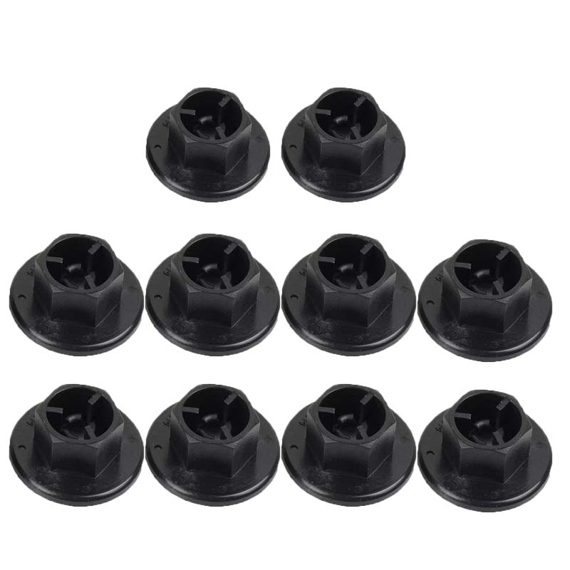 Подкладка панели крыла с фиксированной зажимной гайкой для Hyundai Elantra I20 I30 I40 Ioniq Ix35 Ix55 Kona Santa Fe Tucson Kia K2 K3 K5 Cerato