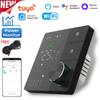 Tuya WiFi Smart Thermostat with Power Monitoring, Voice Control for Film Infrared Electric Warm Floor Heating System, 16A
