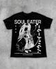 Аниме футболка в стиле Soul Eater, Винтажная унисекс футболка из плотного хлопка, Подарок для фанатов