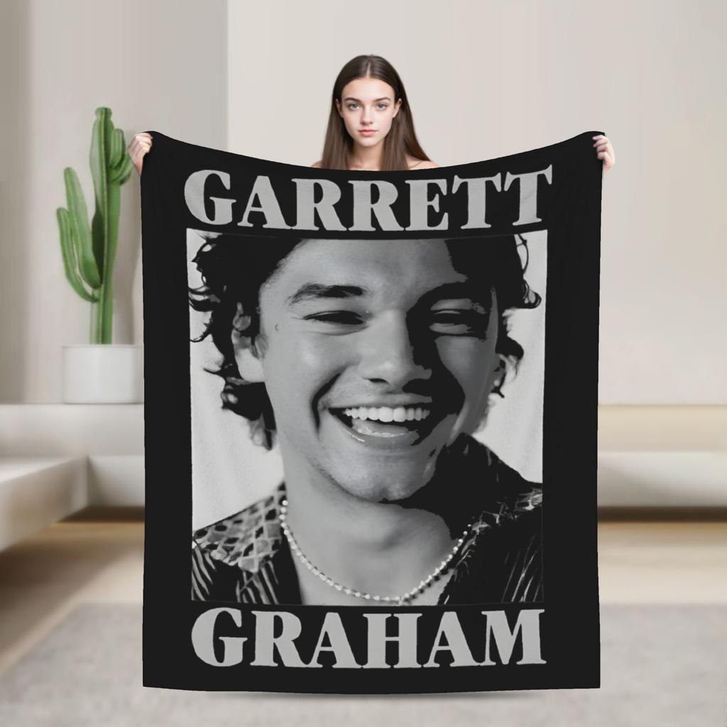Пледы Garrett Grahams Off Campus Флисовый Текстиль Декор Многофункциональные Легкие Пледы для Постели Автомобиля Постельные Принадлежности Пледы