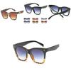 Очень большие солнцезащитные очки мужские женские ретро очки оверсайз квадратные солнцезащитные очки в классическом стиле