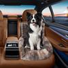 Мягкое моющееся автомобильное сиденье для собак, бустер для домашних животных с поводком безопасности, плюшевая бархатная переноска для щенков, кровать для путешествий в машину для маленьких, средних и больших собак