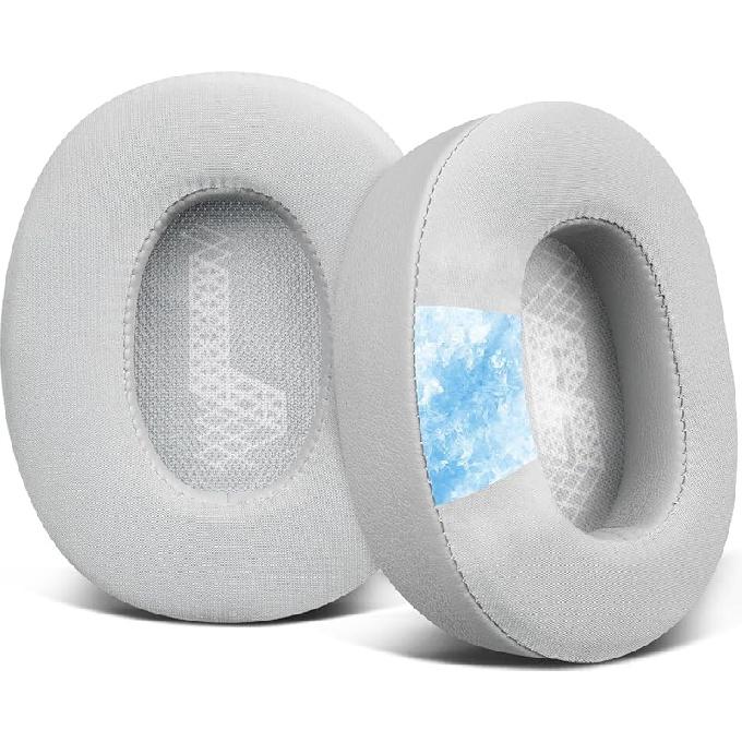 SOULWIT Охлаждающие гелевые сменные амбушюры для полноразмерных наушников JBL E65BTNC/Live 650BTNC/Live 770NC/Live 660NC/Duet NC, Подушечки для ушей с шумоподавлением