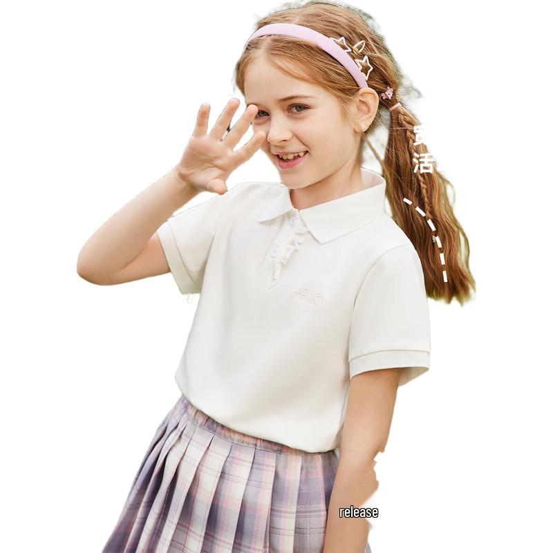 Детская футболка-поло ASK JUNIOR с коротким рукавом