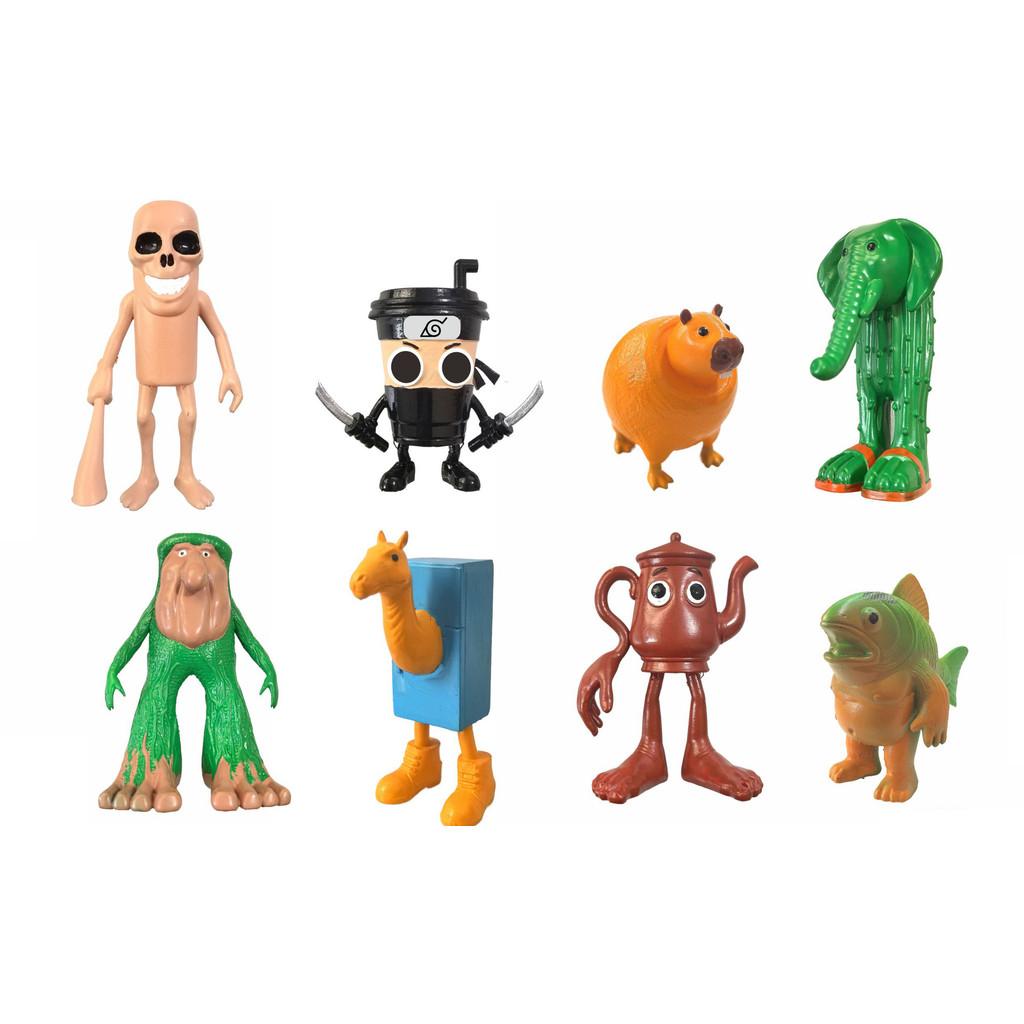 ТунгТунгТунгСахур ТралалероТралала Кошмарный Стикмэн Сахур Фигурка Коллекционная, разработанная ИИ