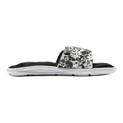 Черно-белые женские кроссовки Ignite 6 Graphic Strap Slide 3024453-002