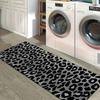 Classic Leopard-Print Rug: Non-Slip, Noise-Reducing Hallway and Corridor Mat, Bedroom Bedside Rug, Home Decor