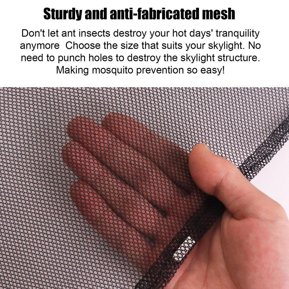 car Sunroof Cover Magnetic Breathable Car Sun Shade Anti-Fly Automotive Auxiliary Parts For Driving Sleeping Outdoor Camping