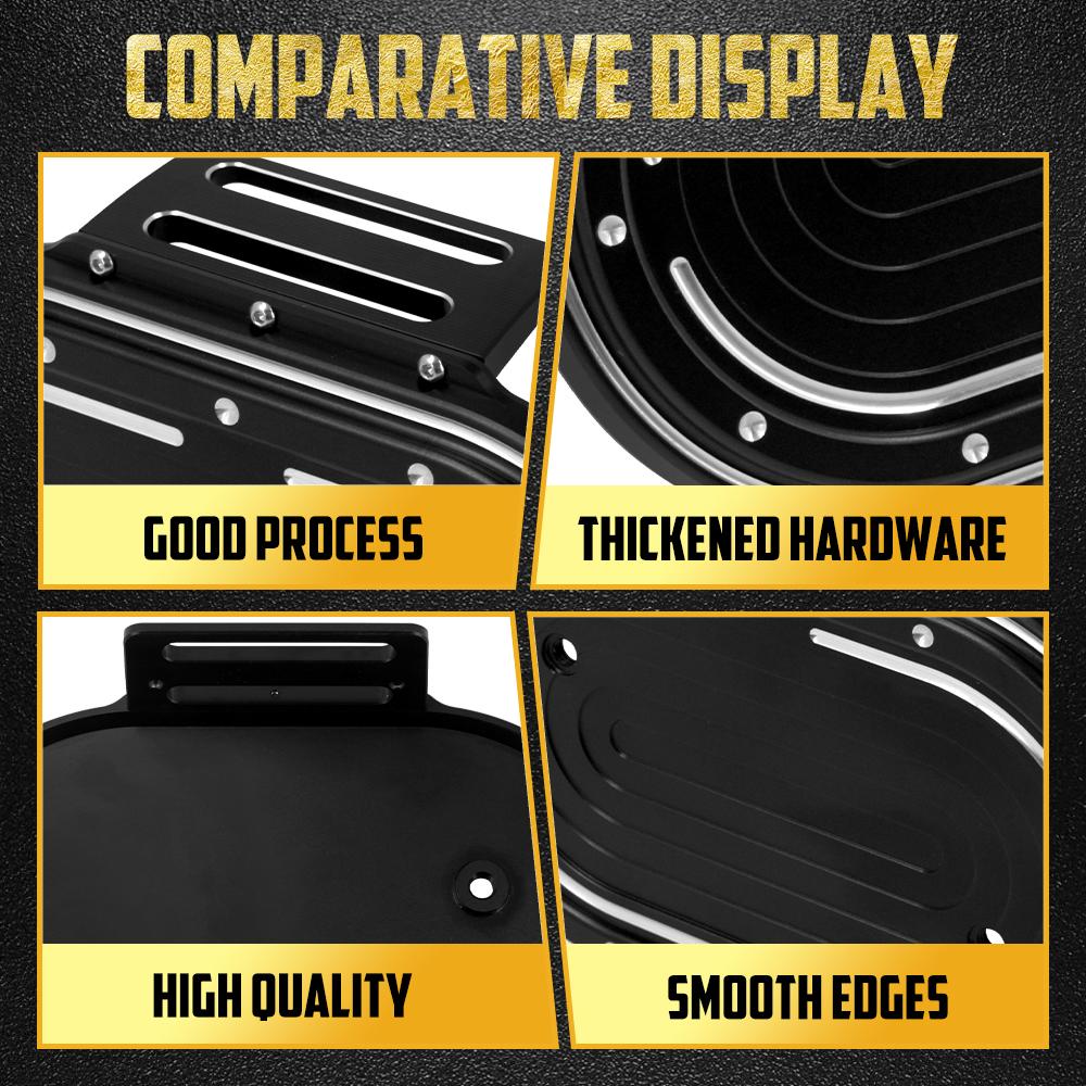 Motorcycle Airbox Cover Air Filter Trim For Harley M8 114 Engine Touring Electra Street Glide 17-Up Softail Breakout FLFB 18-Up