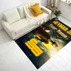 Neymar Jr Football Legend Customizable Name Carpet Design for Foyer Dormitory Playrooms Balcony Anti-slip Rug Office home decor Spiritual Gift