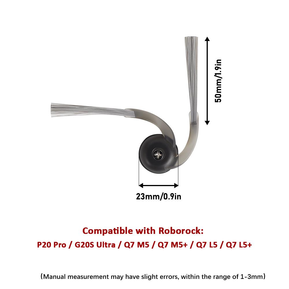 Для Roborock Q7 M5 M5+ / Q7 L5 L5+/ Q7 TF TF+ /Q7B Q7T+ Запчасти Основная боковая щетка Тряпка для мытья пола HEPA-фильтр Робот-пылесос