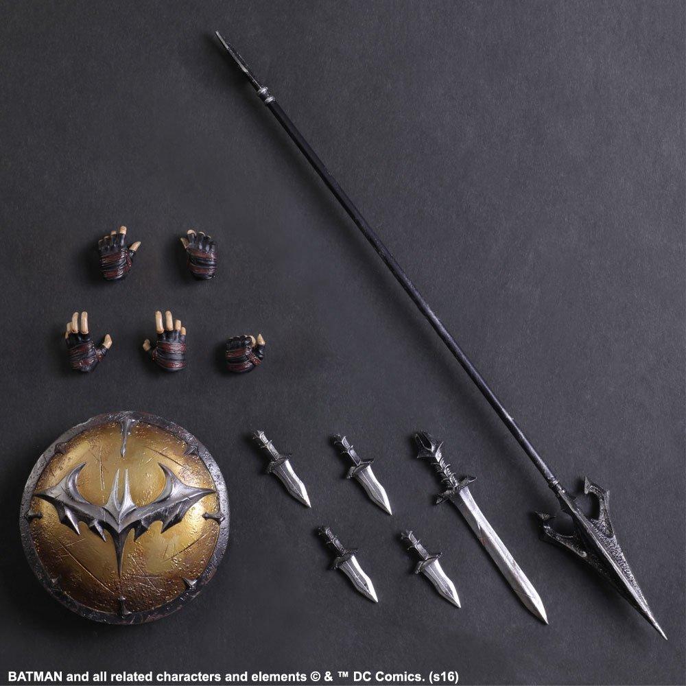 DC Comics ВАРИАНТ PLAY ARTS Kai Вневременной Спарта ПВХ Раскрашенная Фигурка Действия БЭТМЕН™ [Б/У]