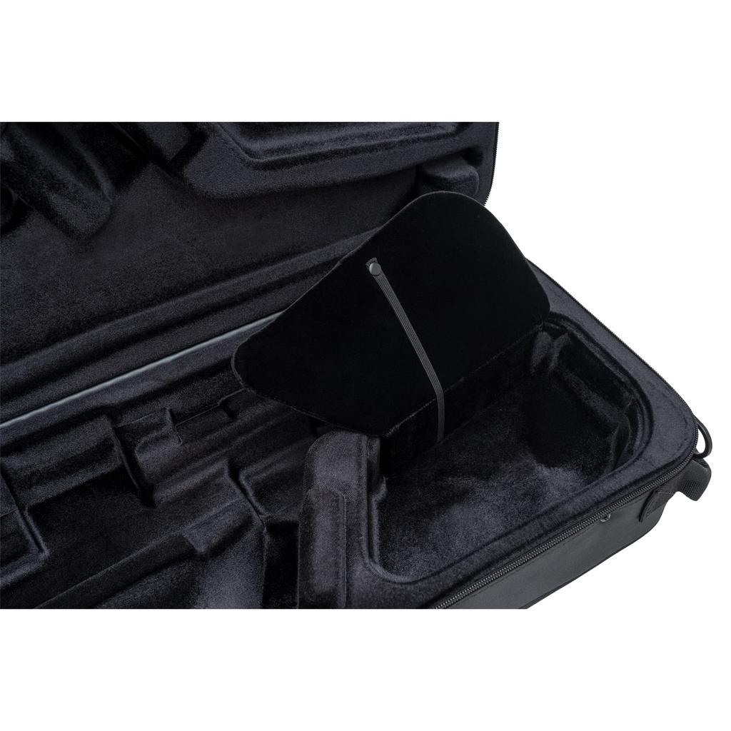 PROTEC Lightweight Case for Alto Saxophone Square Type MX304 Black Semi-Hard
