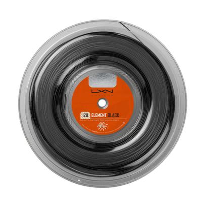 LUXILON теннисная струна Gut ELEMENT BLACK REEL Power 200m Black WRZ999410 (NXT18)