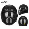 Эксклюзивная поставка AD Малый корпус шлема из углеродного волокна, ретро-шлем из стекловолокна для мотоциклетных круизов, скутера и езды на мотоцикле