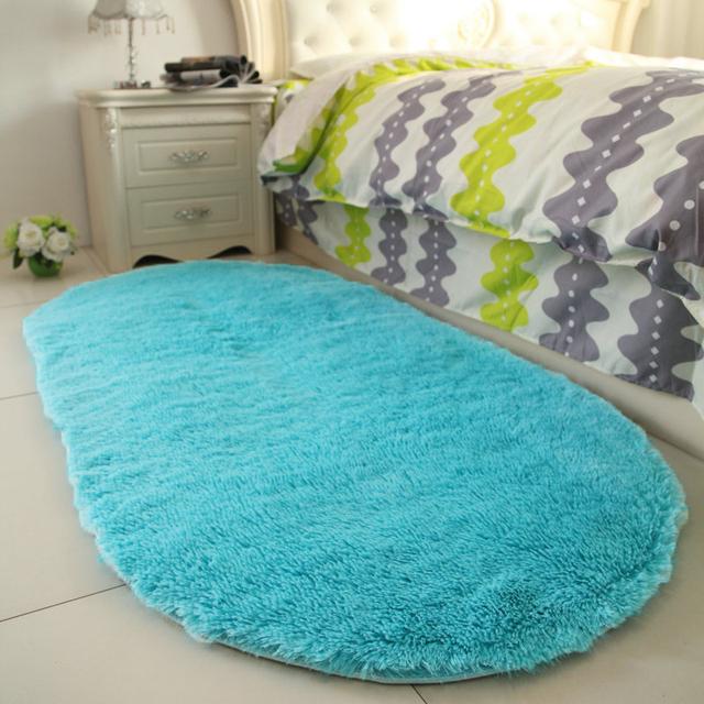 Плюшевый мягкий ковер из овчины для спальни, коврик из искусственной шерсти, длинные волосы, прикроватный коврик, диванная подушка, коврики для гостиной, меховой ковер