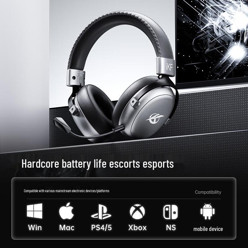 iKF V11 Max 4-Mode Wireless Gaming Headset