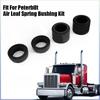 Подходит для Peterbilt Комплект сменных втулок рессоры Low Air # 03AL1 Винтовая втулка Черный-