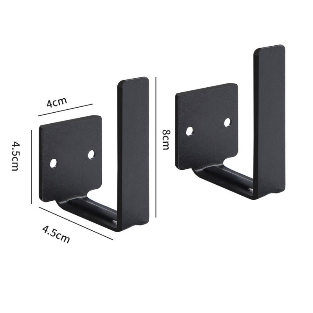 1/2 шт 18,2*6,5 см держатель крышки без проколов черный настенный кухонный стеллаж для кастрюль с крышкой дверца