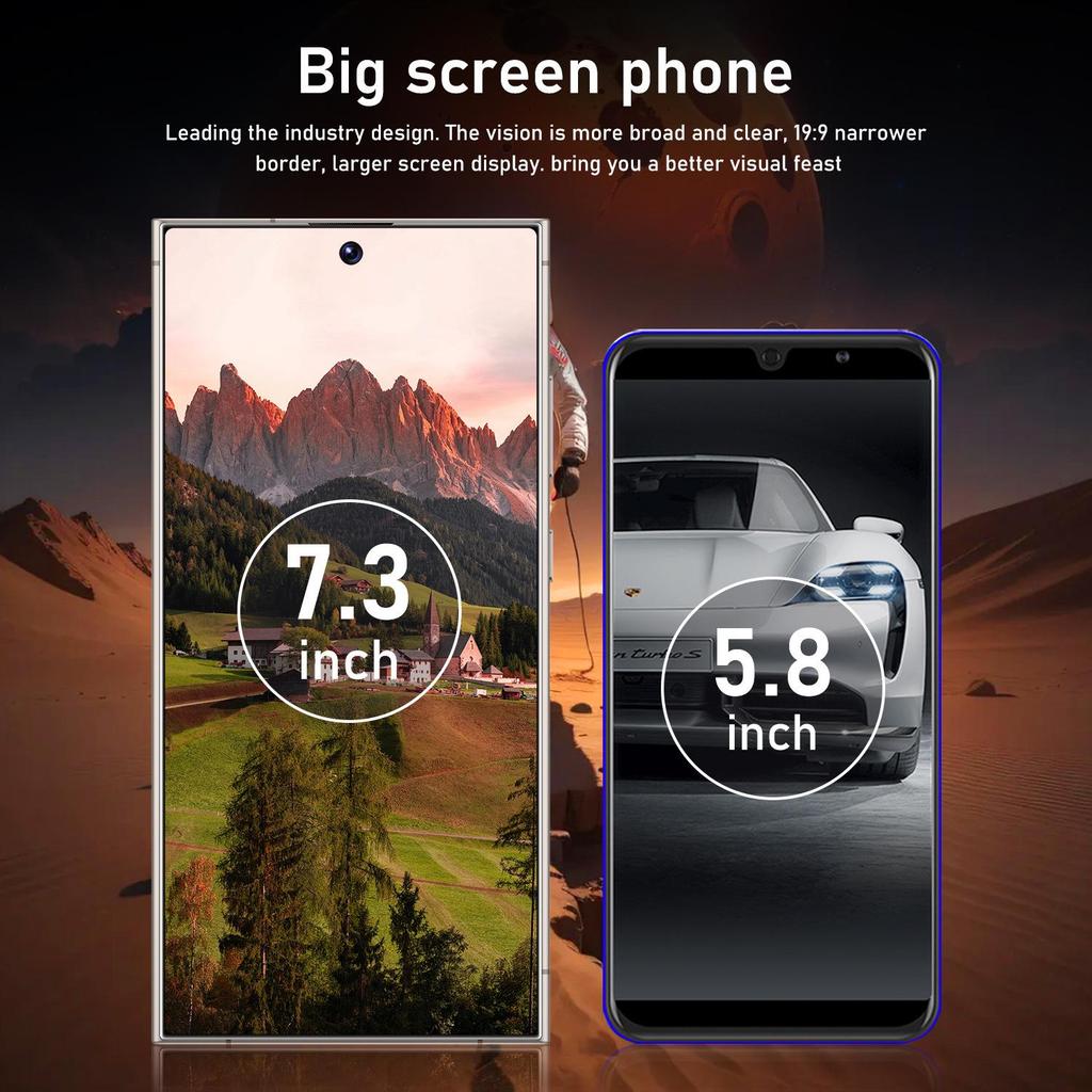 Смартфон Android C25-S25 Ultra 7,3" (16 ГБ + 1 ТБ)
