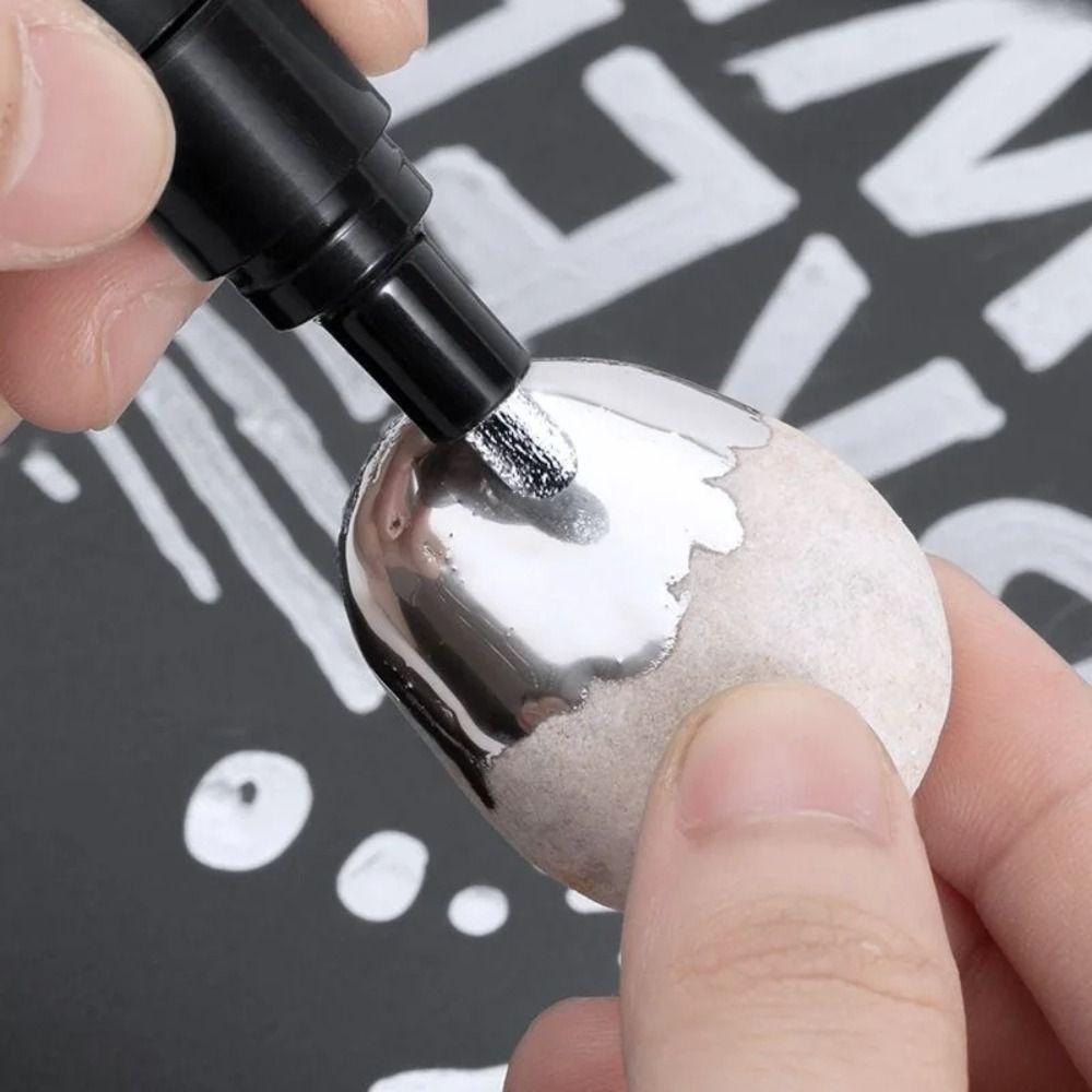 Permanent Art Marker Paint Pen DIY Reflect Markers Pen New Chrome Mirror Marker Pen